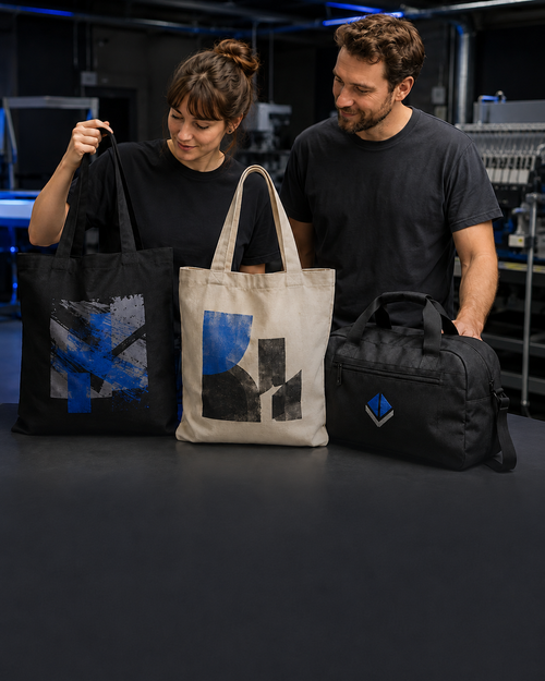 Bedruckte und bestickte Taschen bei WessDruck