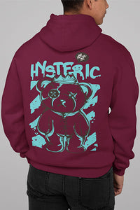 Herren Hoodie Hysteric Back Print