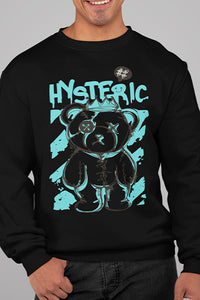 Herren Pullover Hysteric Front Print