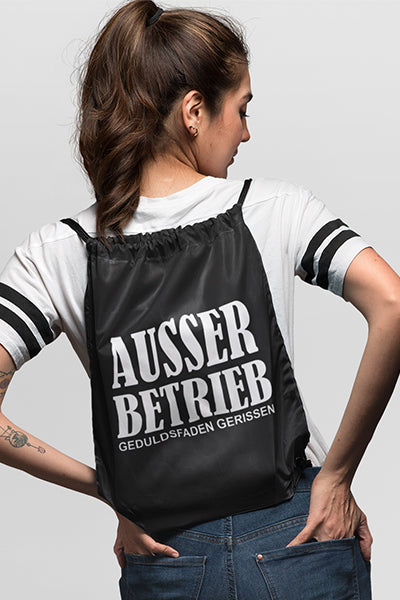 Turnbeutel Ausser betrieb