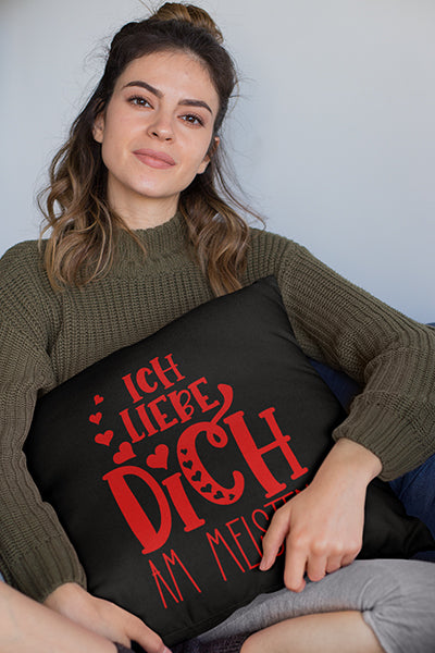 Ich Liebe Dich am meisten Kissenbezug
