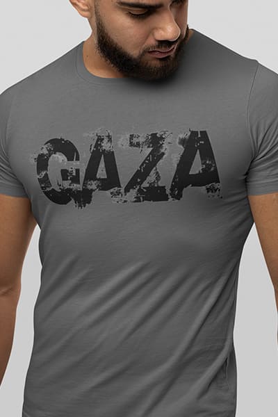 Herren Shirt Gasa Free Palestine