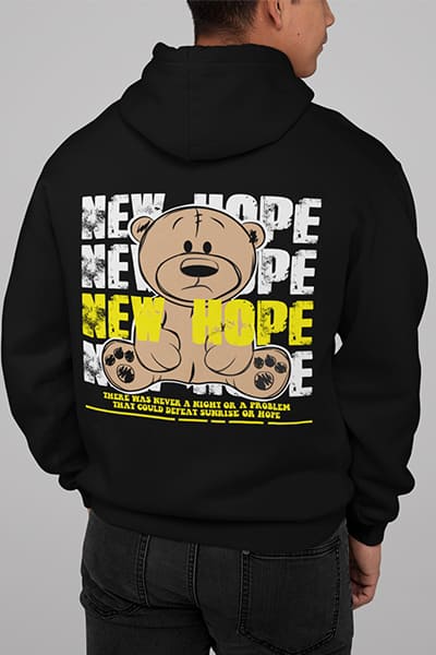 Herren Hoodie New Hope Back Print