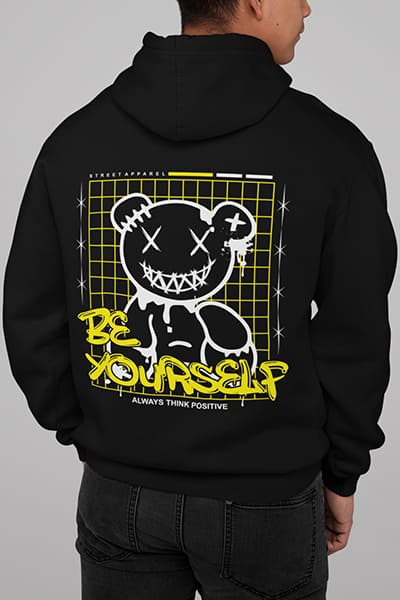 Herren Hoodie Be Yourself