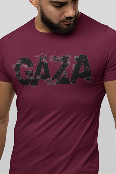 Herren Shirt Gasa Free Palestine
