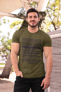 Herren Shirt Handwerker Stundenlohn