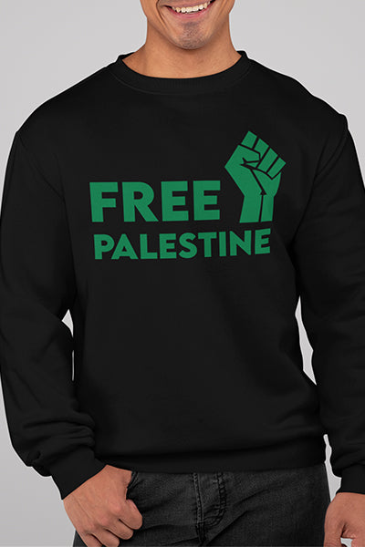 Herren Free Palestine Pullover
