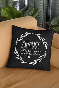 Zuhause ist es am schönsten Kissenbezug