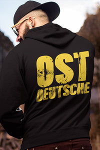 Herren OSTDEUTSCHE Hoodie Back Print