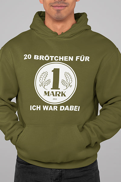 Herren Hoodie 20 Brötchen für 1 Mark - Ich war dabei