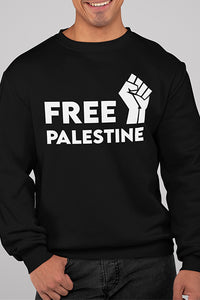Herren Free Palestine Pullover