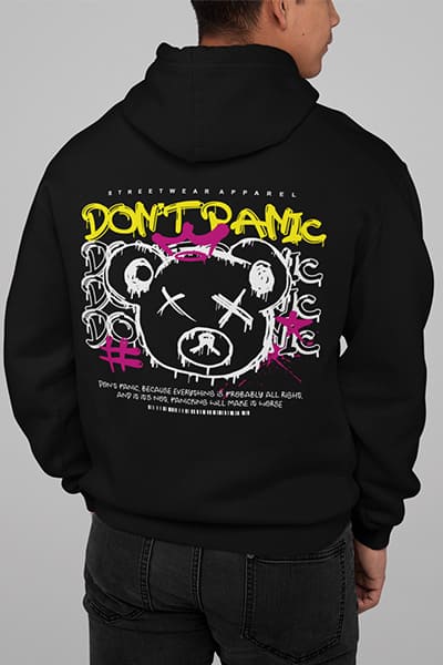 Herren Hoodie Don´t Panic