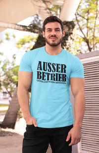 Herren AUSSER BETRIEB T-Shirt