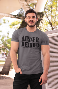 Herren AUSSER BETRIEB T-Shirt