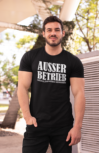 Herren AUSSER BETRIEB T-Shirt