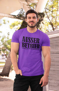 Herren AUSSER BETRIEB T-Shirt