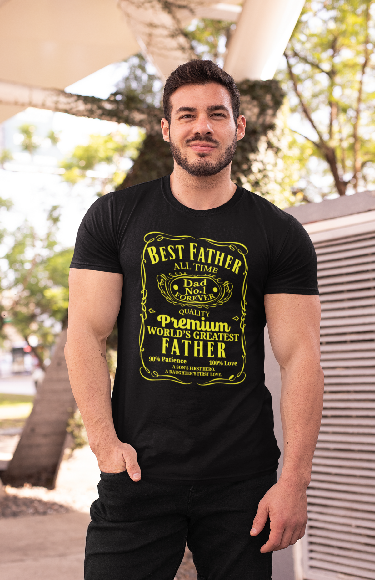 Herren Best Fahter T-Shirt