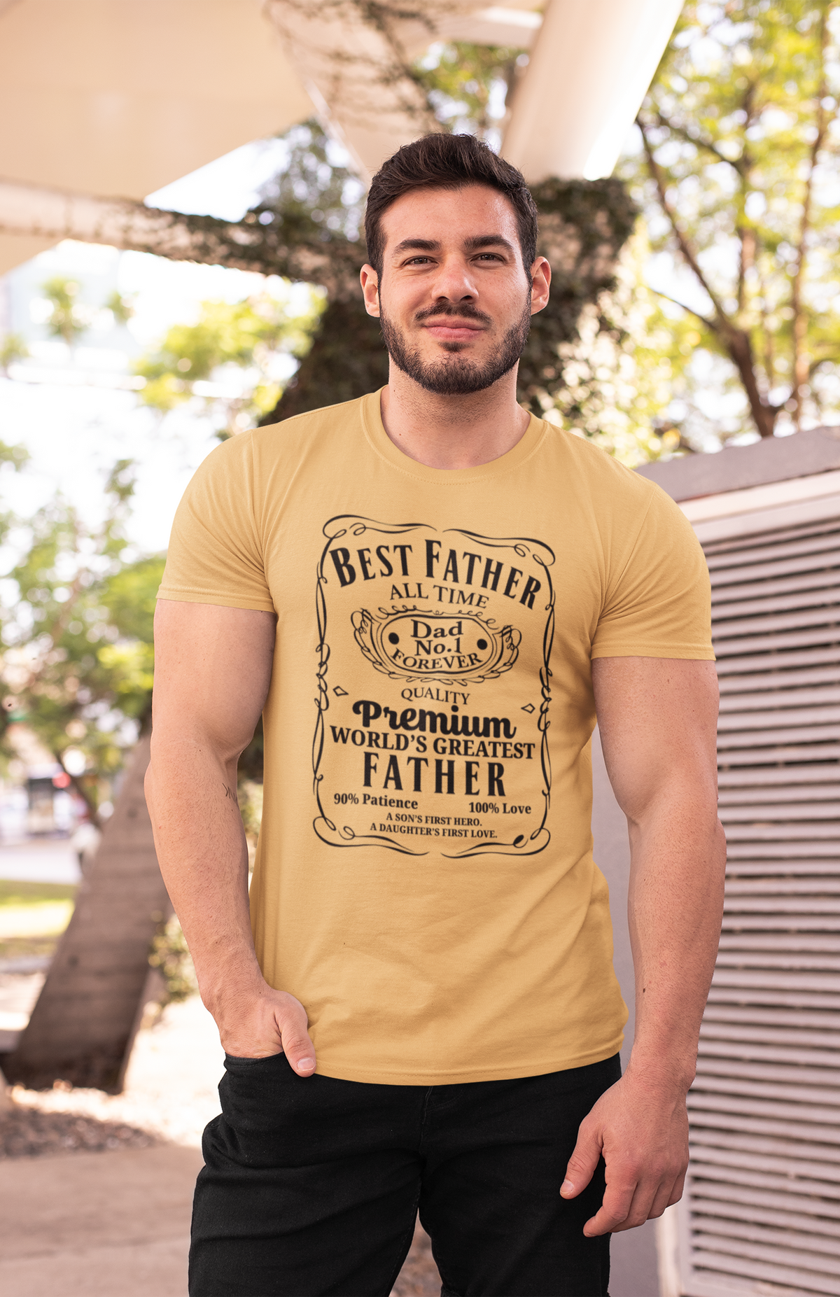 Herren Best Fahter T-Shirt