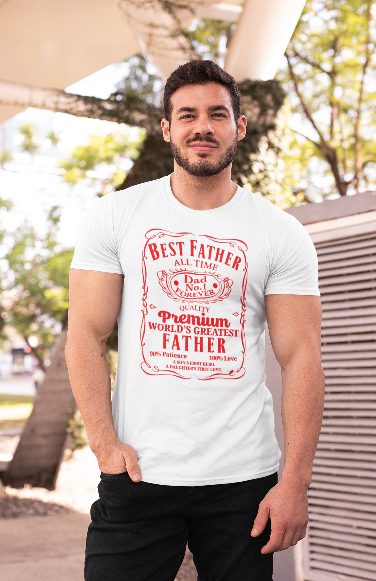 Herren Best Fahter T-Shirt