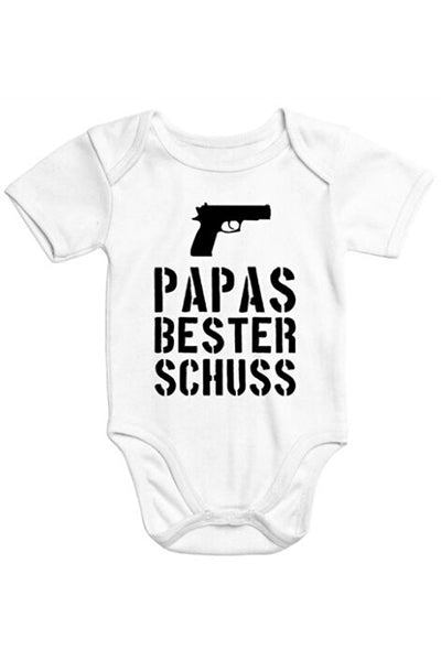 Baby Bodysuit Papas Bester Schuss