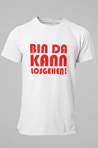 Herren T-Shirt Bin da kann losgehen