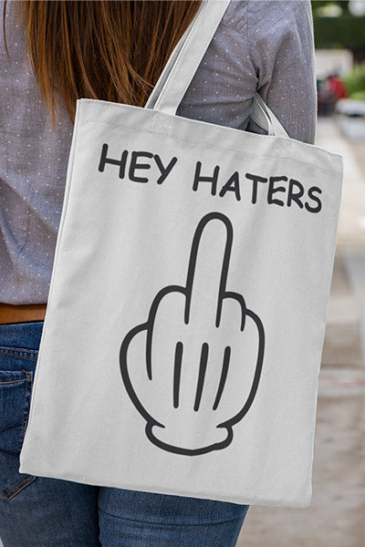 Einkaufstasche Hey Haters