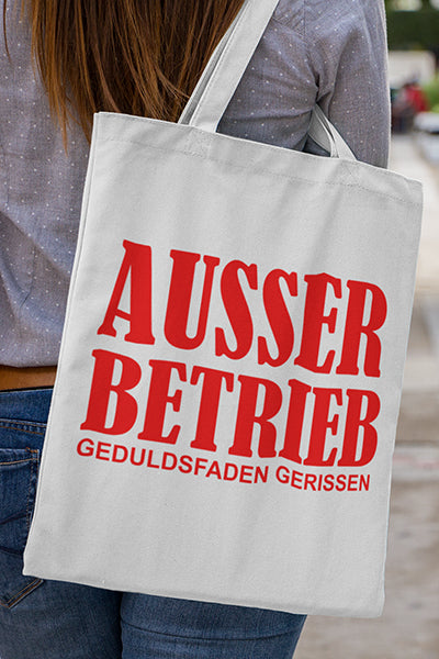 Einkaufstasche Ausser Betrieb
