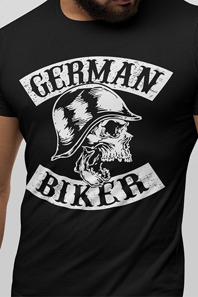 Herren T-Shirt German Biker MC