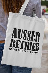 Einkaufstasche Ausser Betrieb