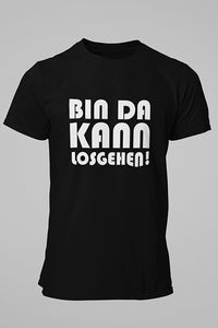 Herren T-Shirt Bin da kann losgehen