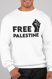 Herren Free Palestine Pullover