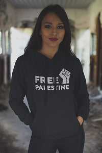 Damen Kapuzenpullover Free Palestine