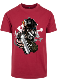 Herren T-Shirt mit beeindruckenden Graffiti-Sprayer Aufdruck