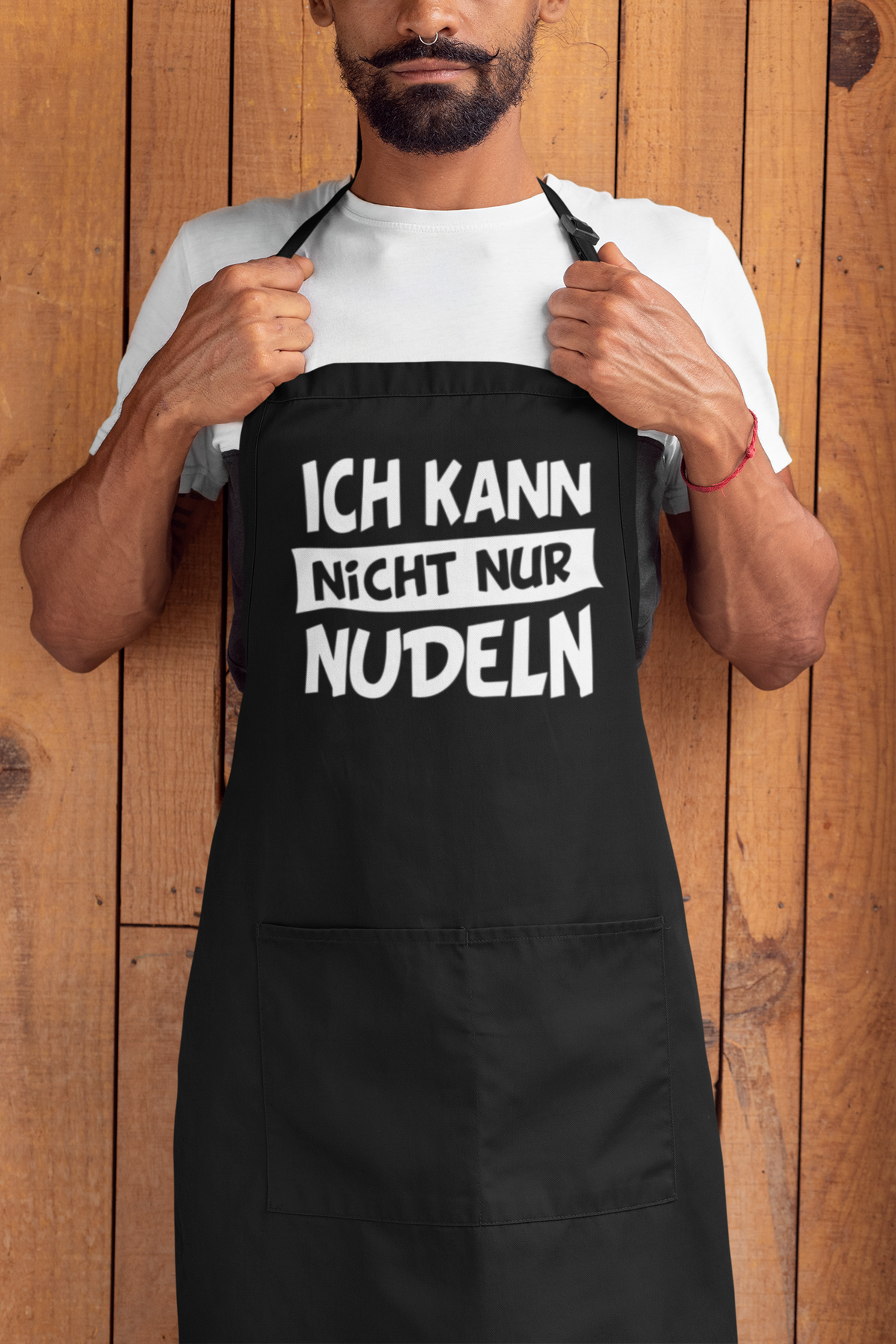 Kochschürze Ich kann nicht nur Nudeln