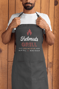 Grillschürze BBQ Meister mit Wunschnamen