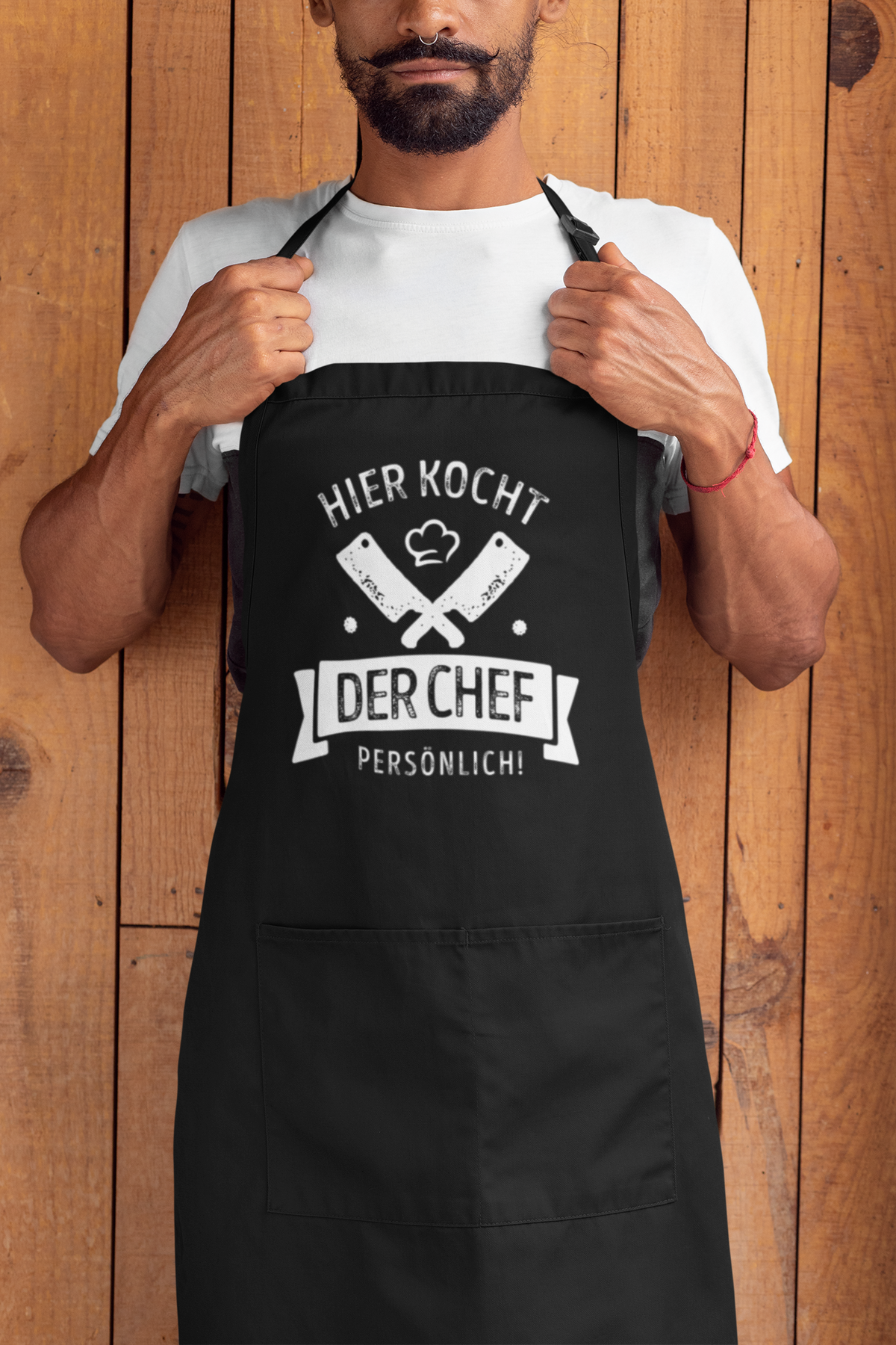 Kochschürze Hier Kocht der Chef Persönlich
