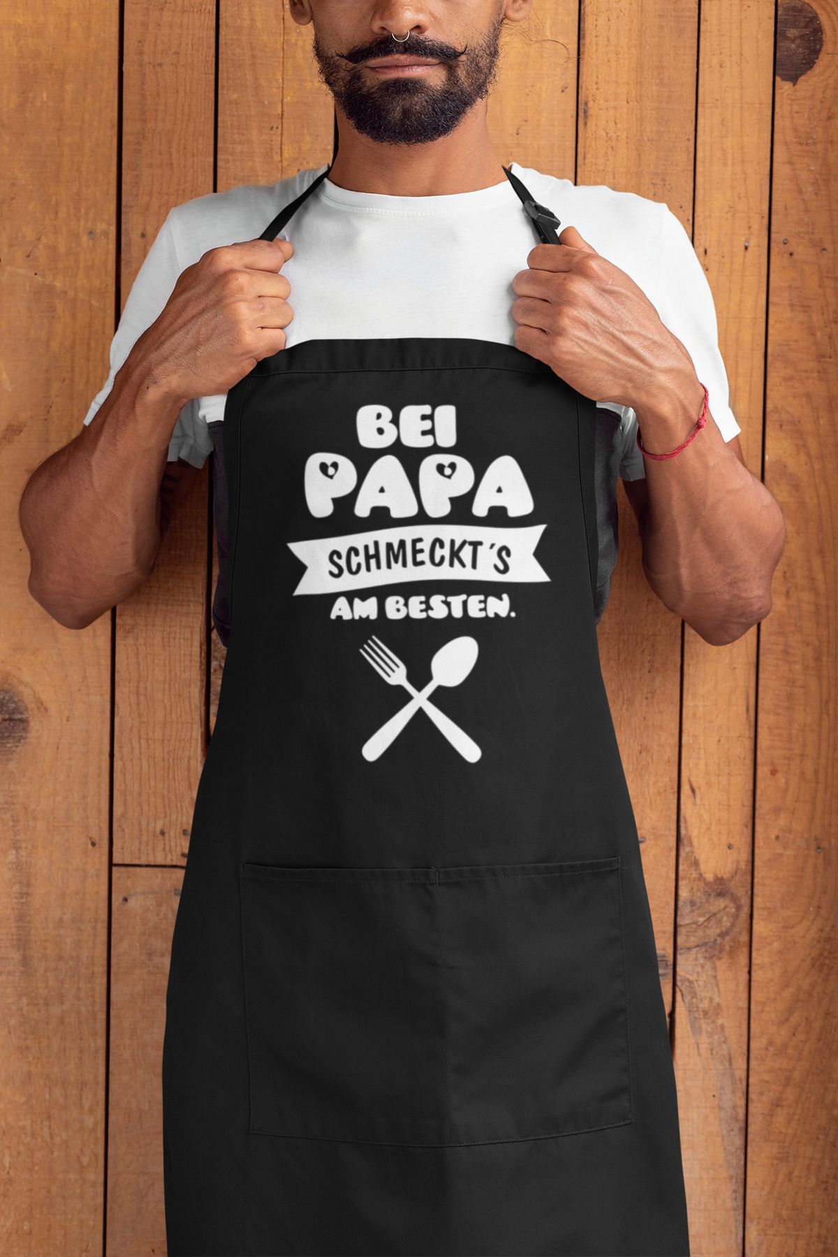 Grillschürze mit Coolen Sprüchen Oma Opa Mama Papa schmeckt´s am  Besten