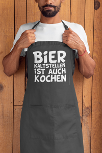 Kochschürze Bier Kaltstellen ist auch Kochen