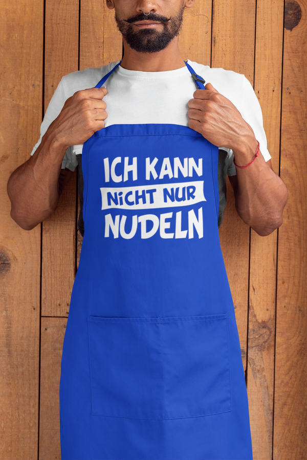 Kochschürze Ich kann nicht nur Nudeln