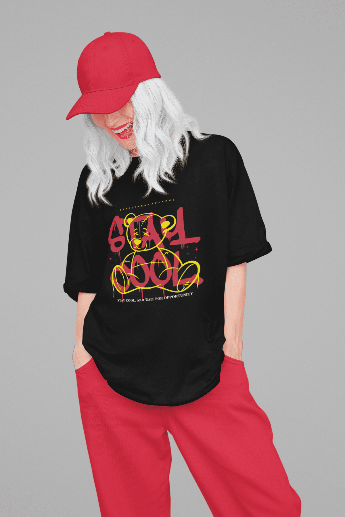 Damen Oversize Shirt Stay Cool