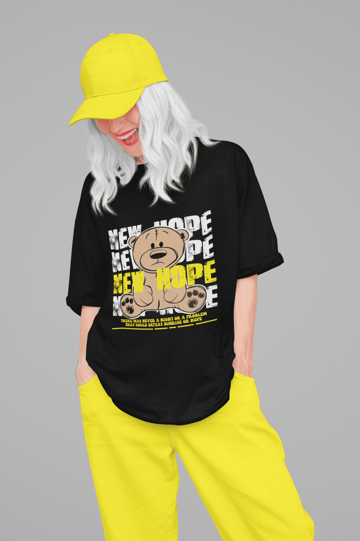 Damen Oversize Shirt New Hope
