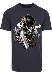 Herren T-Shirt mit beeindruckenden Graffiti-Sprayer Aufdruck