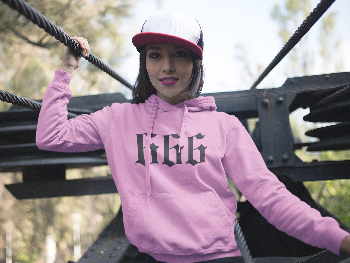 Frauen Hoodie 666