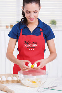 Kochschürze Meister Köchin mit Wunschnamen