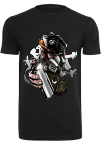 Herren T-Shirt mit beeindruckenden Graffiti-Sprayer Aufdruck