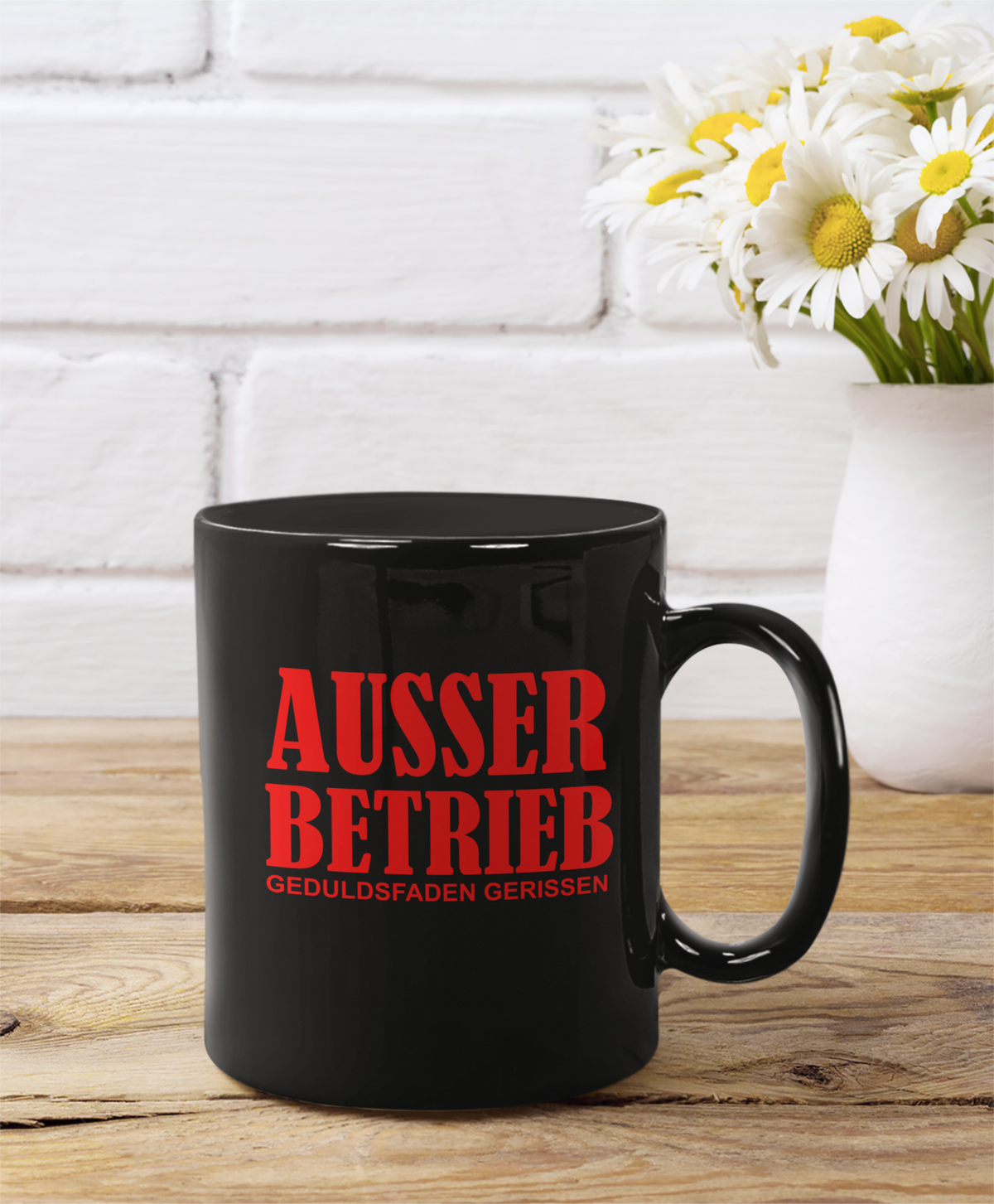 Tasse Ausser betrieb