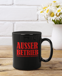 Tasse Ausser betrieb
