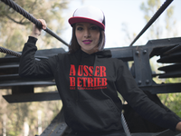 Frauen Hoodie Ausser betrieb