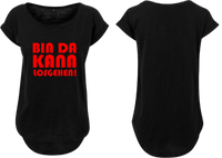 Frauen Long Shirt Bin da kann losgehen