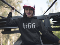 Frauen Hoodie 666